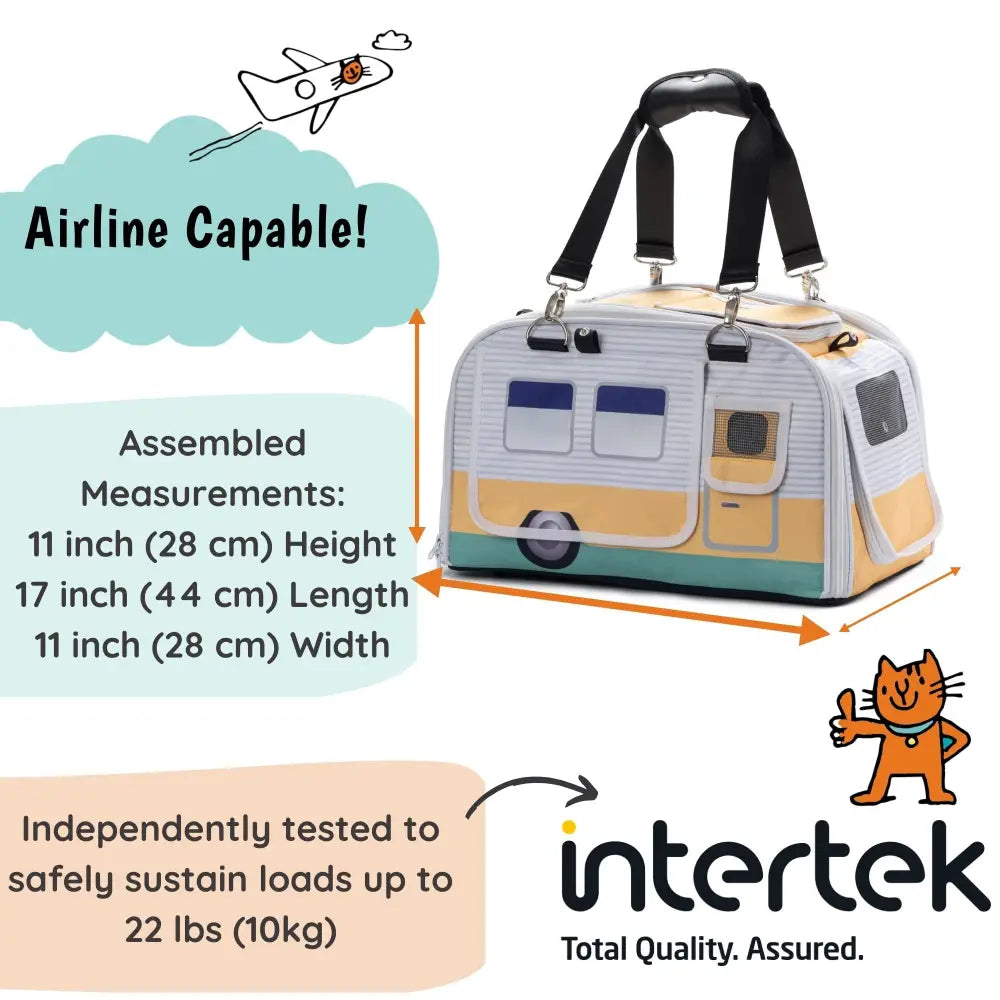 SUNNY RAMBLER - KITTYRAMA CAT CARRIER & HIDEAWAY - Cat Carrier