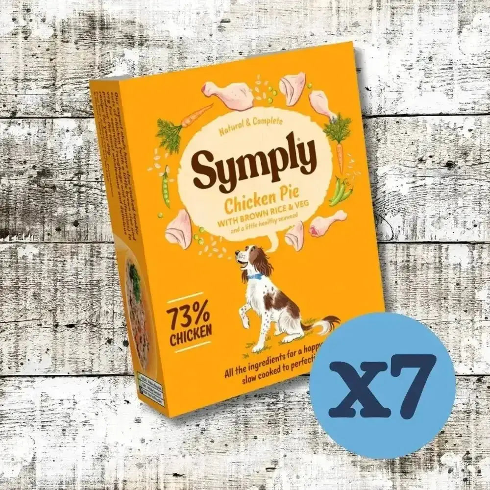 Symply Chicken Pie Adult Wet Dog Food Tray with 73% Chicken