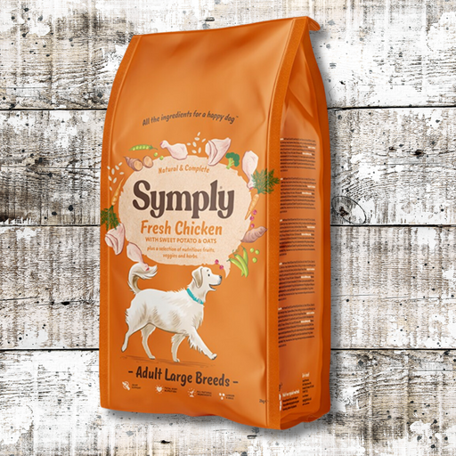 Symply Fresh Chicken for Large Breed Dogs | Natural dry dog food