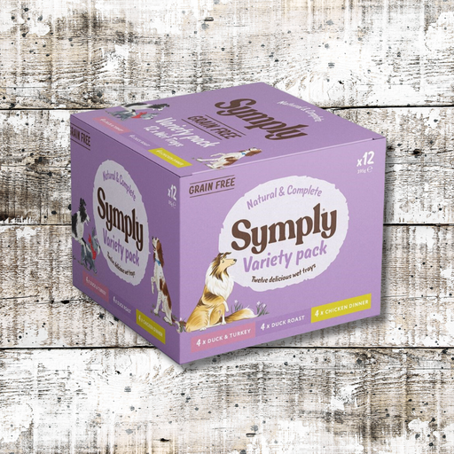 Symply Variety Pack Wet Dog Food | Natural wet food for dogs