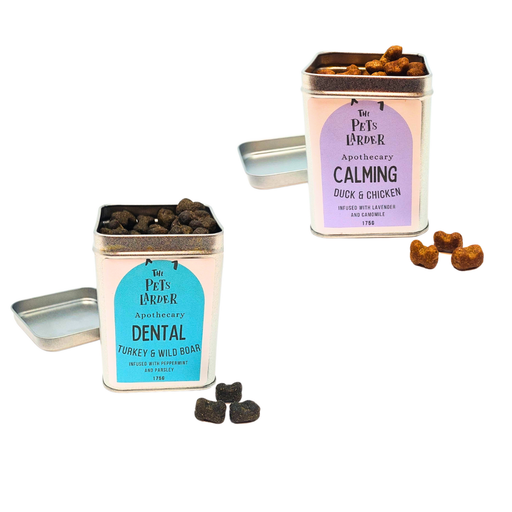 The Pets Larder Apothecary Treats - Calming & Dental Bundle - Natural Treats For Dogs