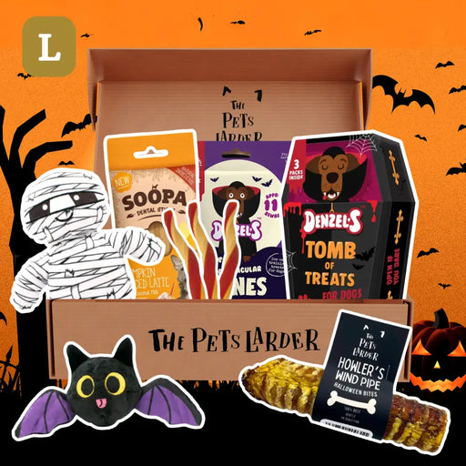 The Pets Larder - Monthly Treat Subscription Box for Dogs Large - Natural Treats For Dogs