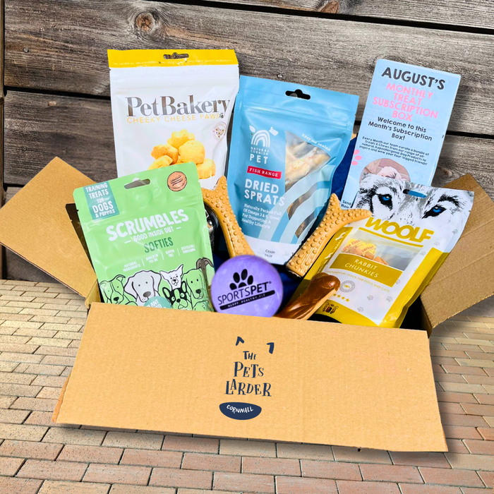 Monthly pet subscription boxes best sale