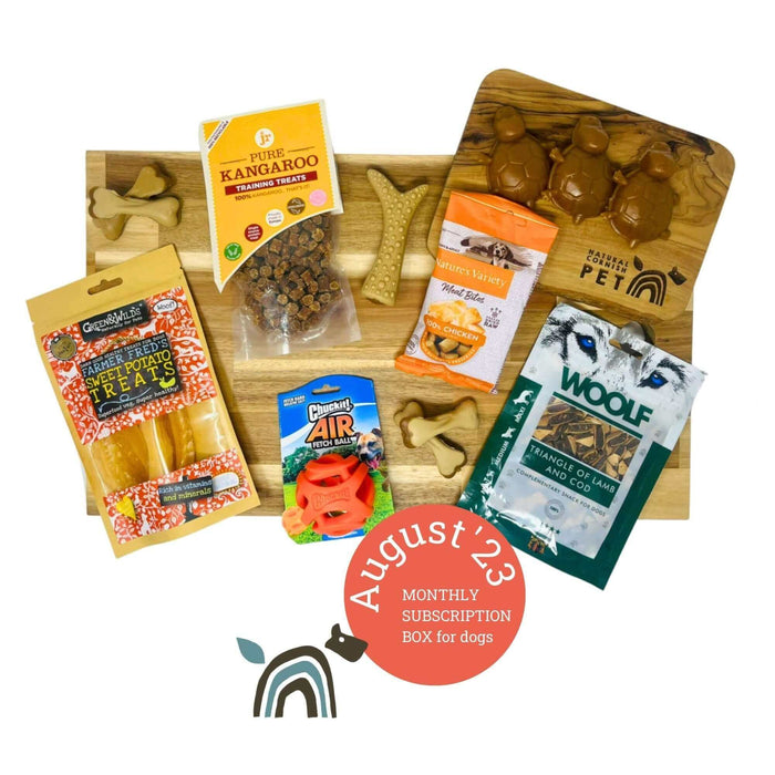 The Pets Larder Monthly Treat Subscription Box for Dogs