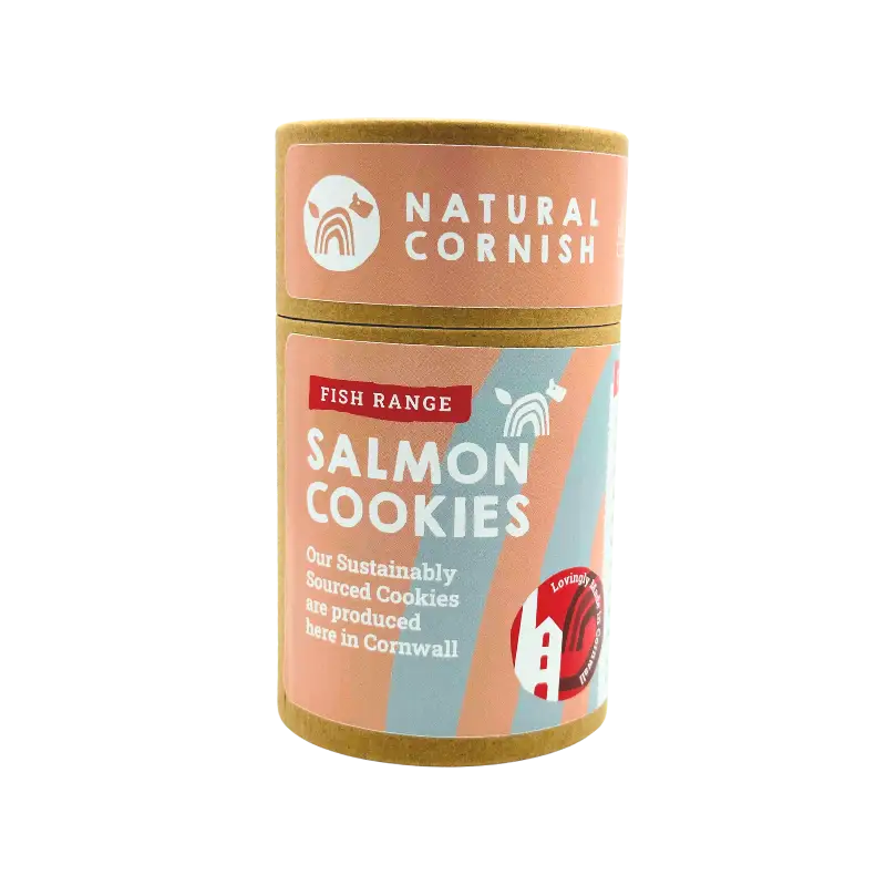 Natural Cornish Dog Treats Salmon & Potato Cookies | Natural treats for dogs