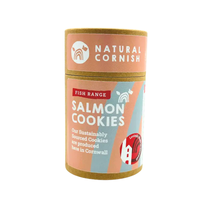 Natural Cornish Dog Treats Salmon & Potato Cookies | Natural treats for dogs