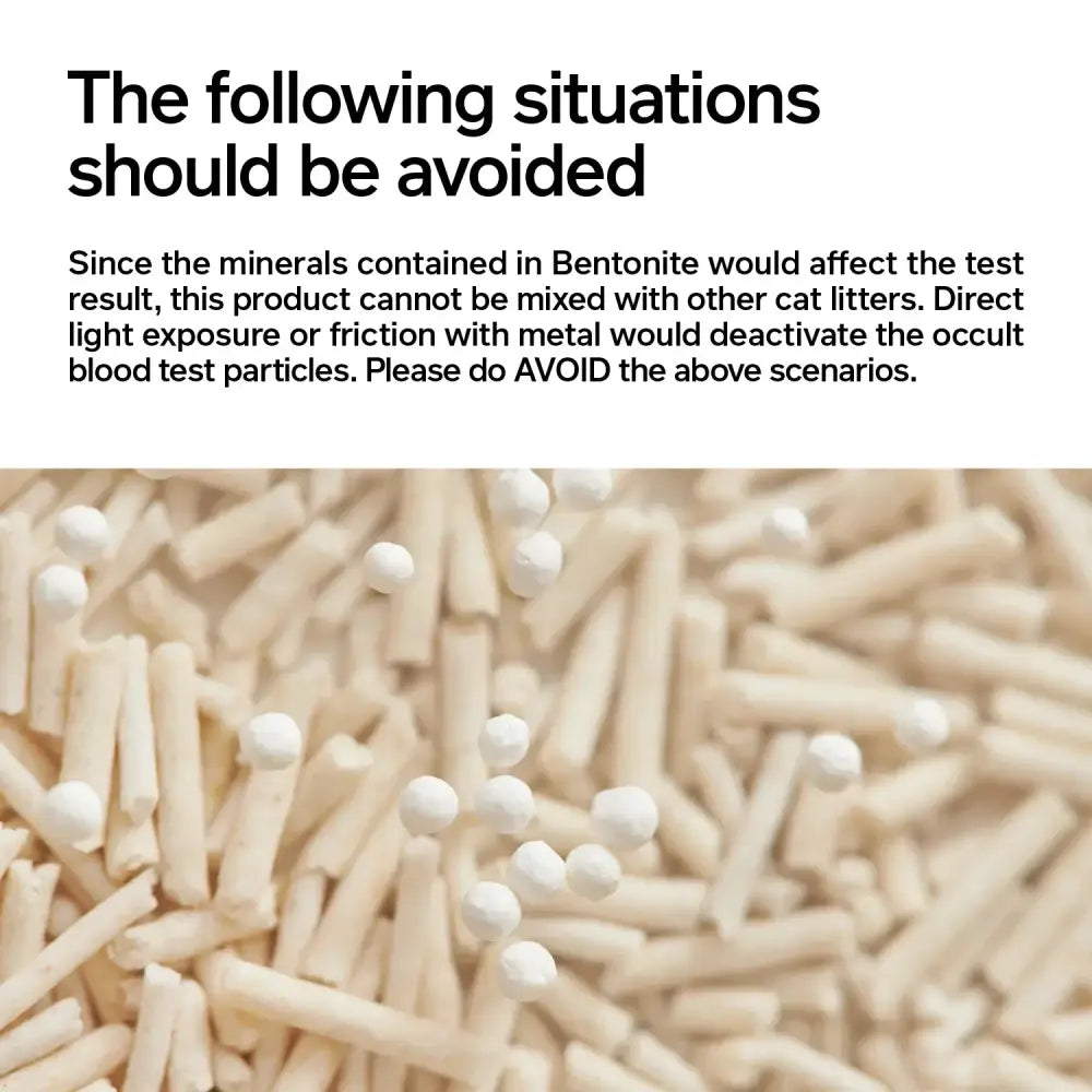 Tofu Health Cat Litter with Occult Blood (FOBT) Test Particles - Mixed Cat Litter