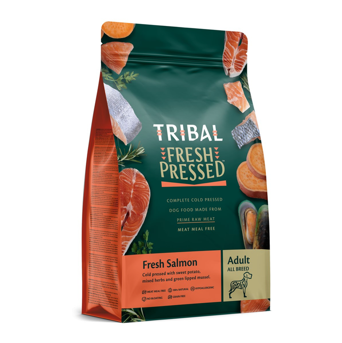 Tribal Fresh Pressed Adult Salmon - Natural Dry Dog Food