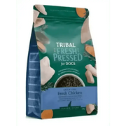 Tribal Fresh Pressed Senior Light dog food bag with cold pressed fresh chicken flavor