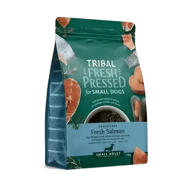 Tribal Fresh Pressed Small Breed Salmon - Natural Dry Dog Food | Pet Shop