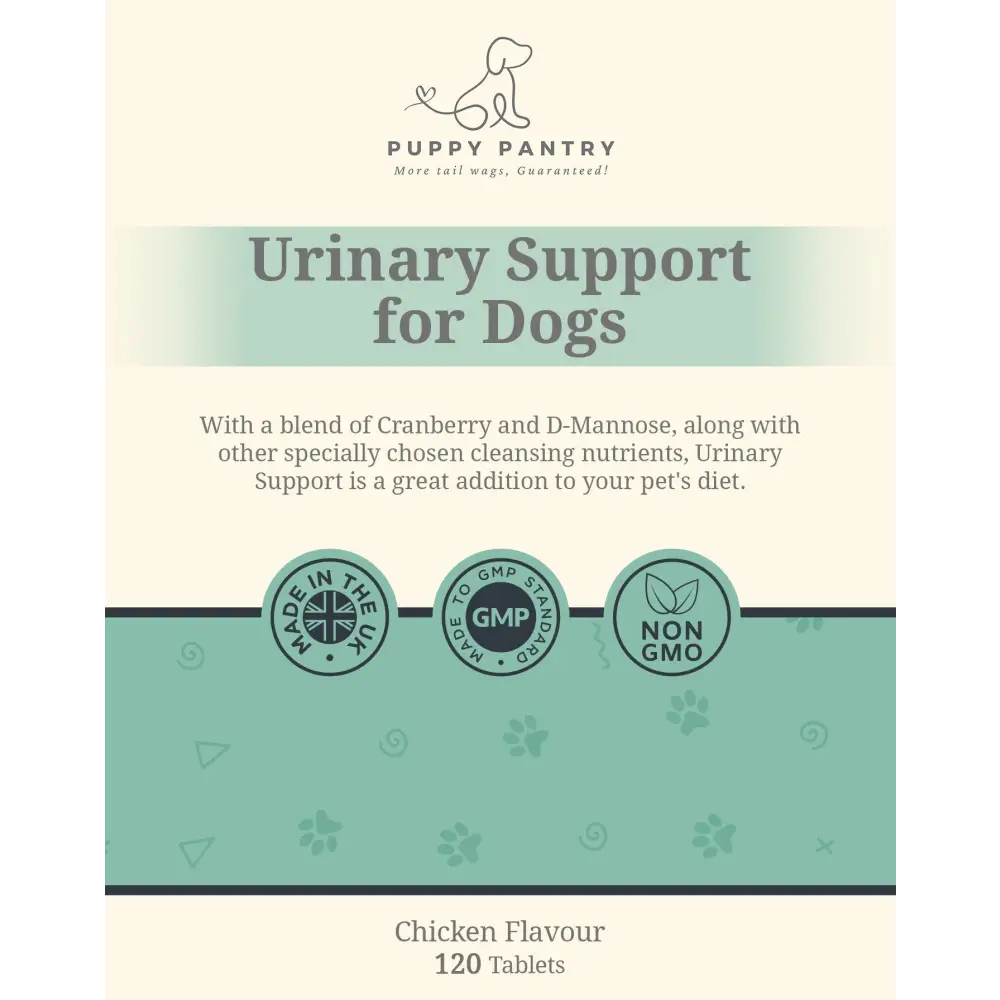 UTI Bladder Support Tablets with Cranberry Powder for Kidney Health