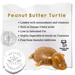 Vegetable & Peanut Butter Turtle Chew For Dogs - Natural Dog Chew