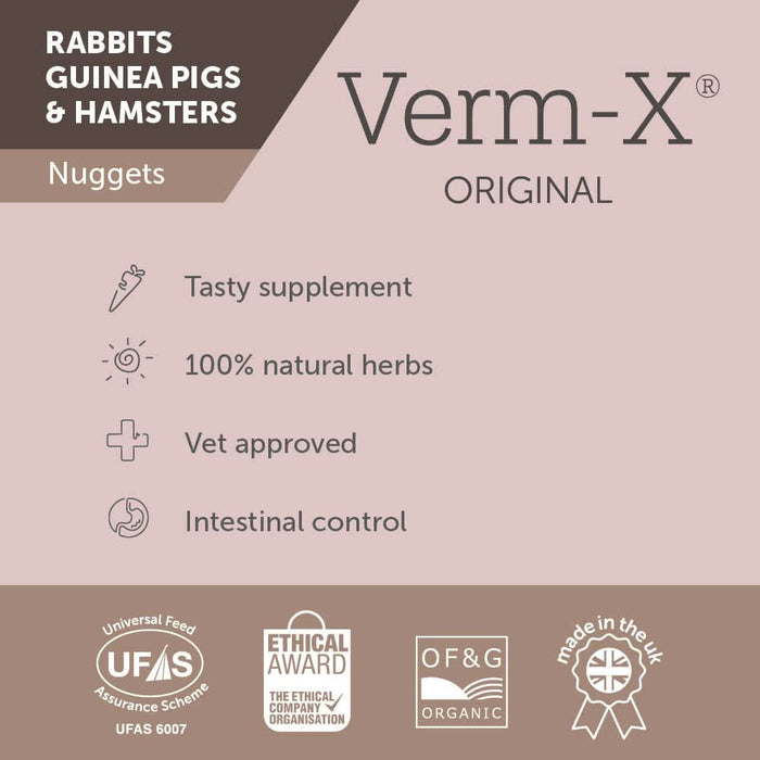 Verm X Treats For Rabbits - Small Animal Accessories