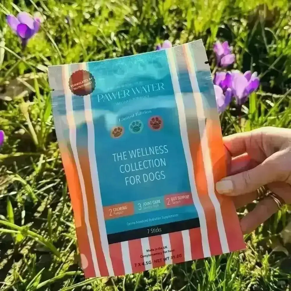 Paw Water Herbal Supplements Bag from The Wellness Collection with hydrolysed bovine collagen