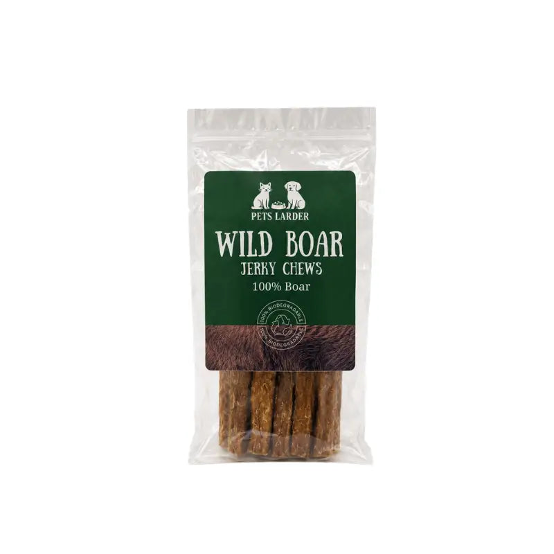 Wild Boar Strips for Dogs | 100% - Natural Dog Chew | Pet Shop