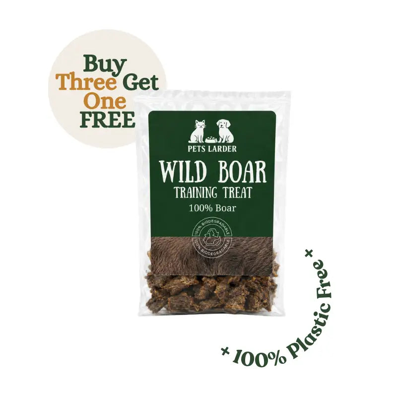 Wild Boar Training Treats for Dogs & Cats | 100% - Natural | Pet Shop