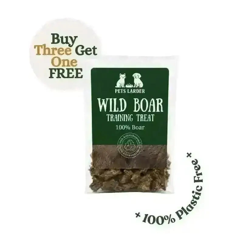 Wild Boar Training Treats for Dogs & Cats | 100% - Natural | Pet Shop