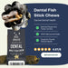 Wolf Fish Stick Chew Large Chew For Dogs - 1kg Bag - Natural Dog Chew