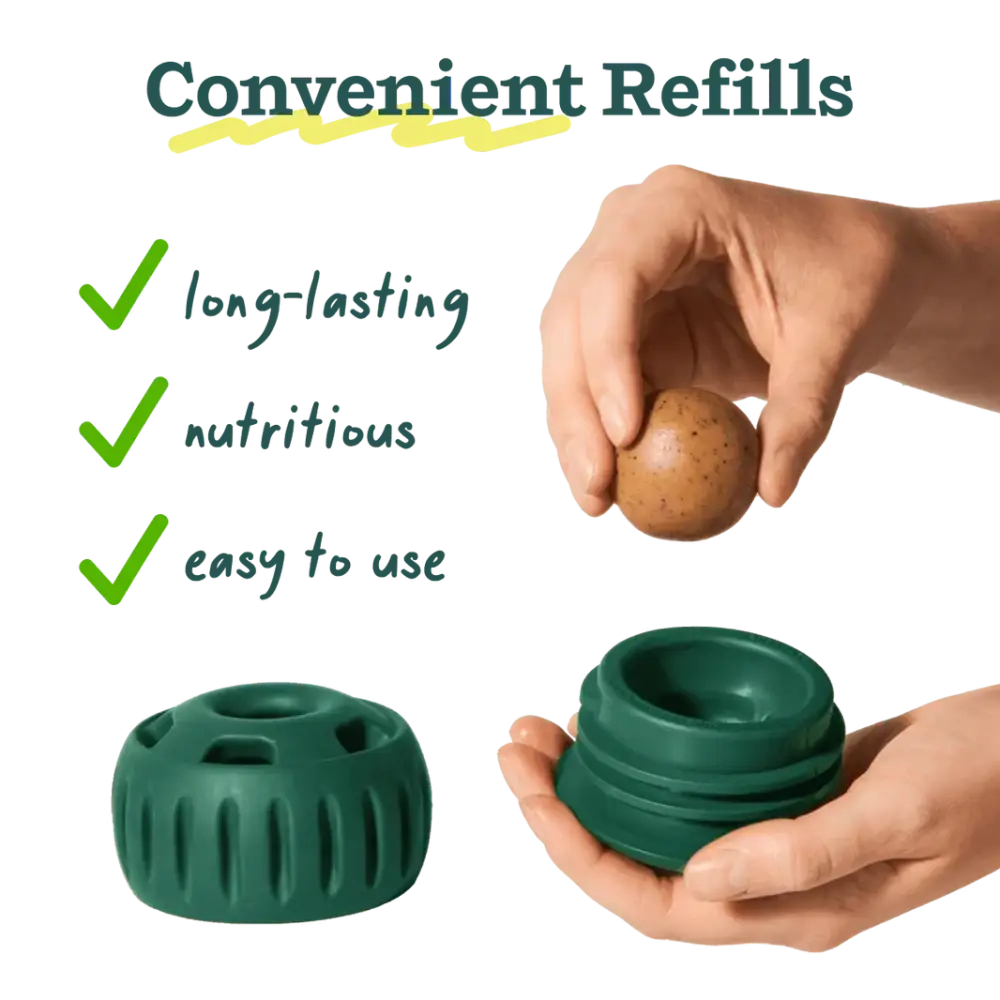 Woof Pupsicle Peanut Butter & Banana Refills - Dog Enrichment Treats - Natural Treats For Dogs
