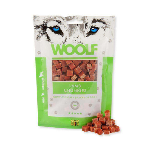Woof Lamb Chunkies | Natural treats for dogs.