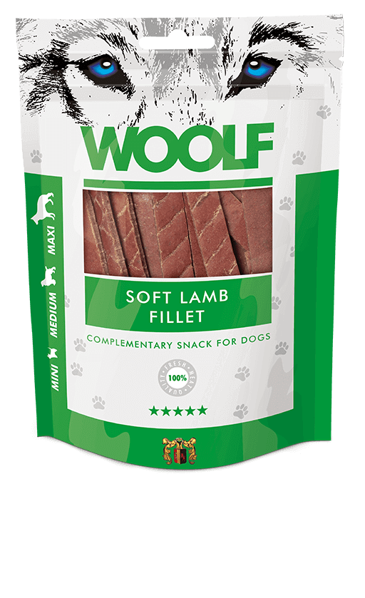 Woof Soft Lamb Fillets | Natural treats for dogs.