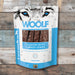 Woof Salmon with Carrot Strips | Natural treats for dogs.