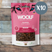 Woolf Soft Cubes Salmon - Box of 10 - Natural Treats For Dogs