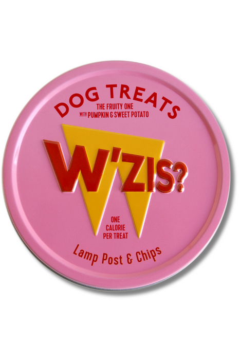 W'ZIS? Lamp Post and Chips Dog Treats | Natural vegetable dog treats