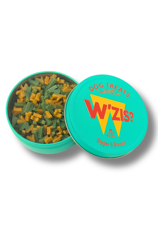 W'ZIS? Slipper & Biscuit Vegan Treats | Natural vegetable treats for dogs