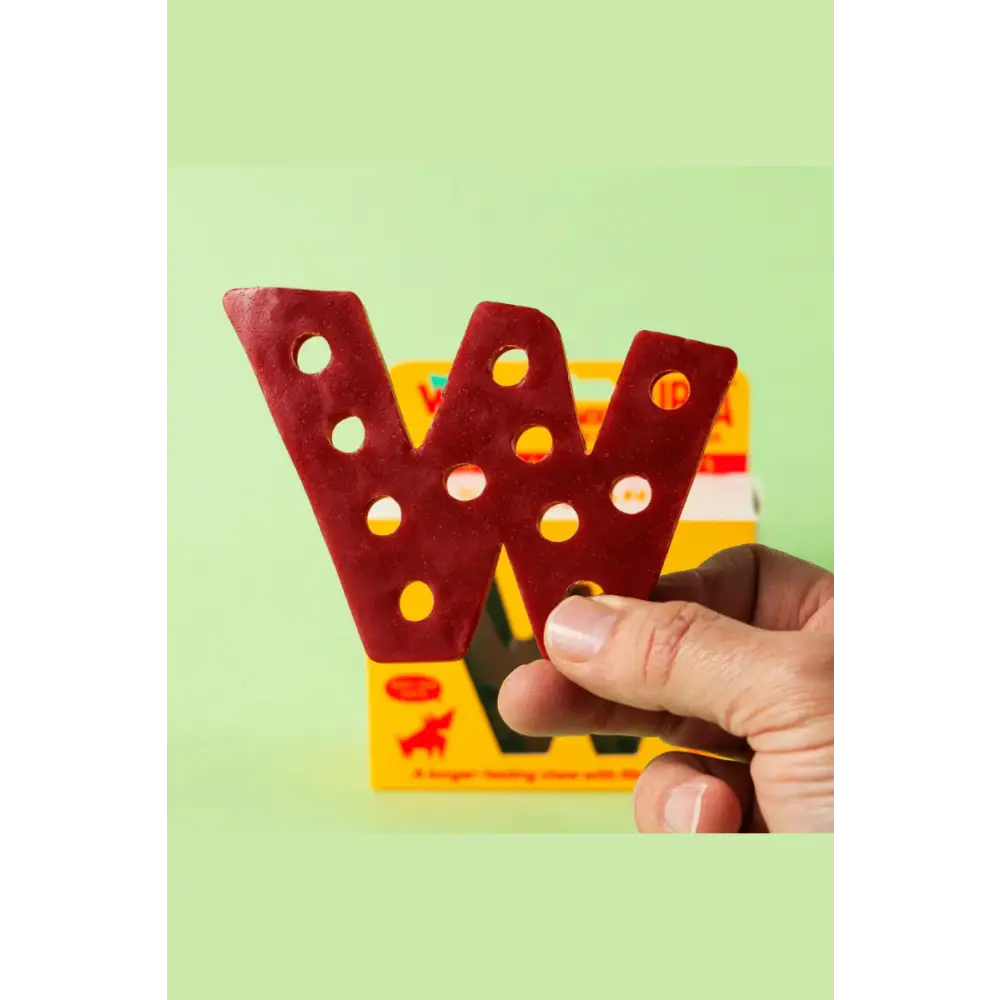 W'ZIS? Smoky Dubya Plant-Based Dog Chews | Natural vegetable chews for dogs