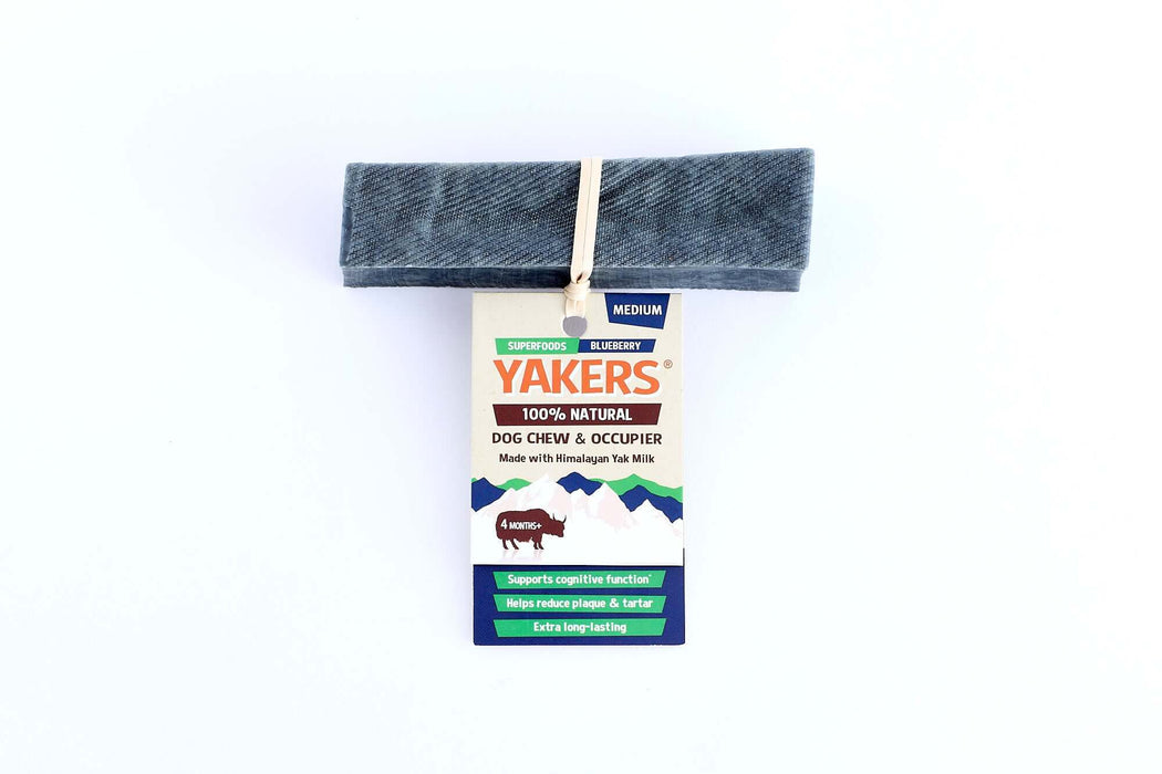 Yakers Blueberry Natural Dog Chew Available Online At The Pets Larder Natural Pet Shop.