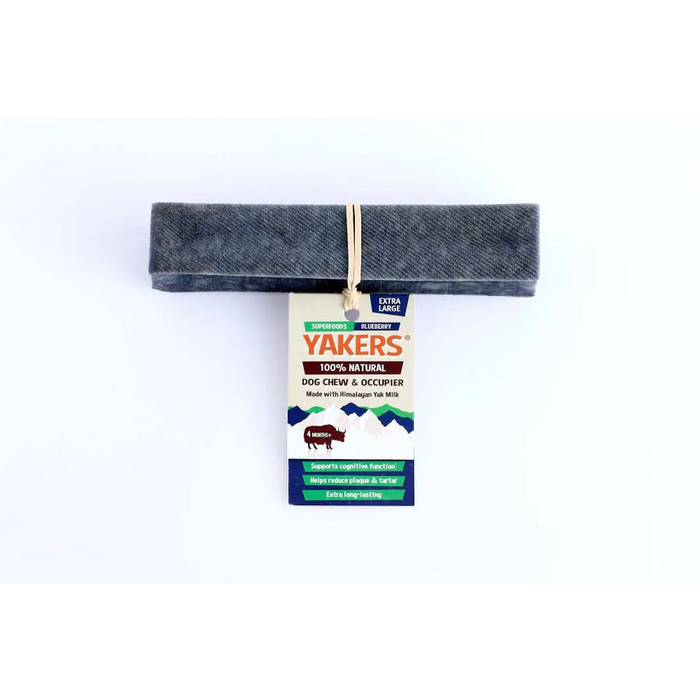 Yakers Blueberry Natural Dog Chew Available Online At The Pets Larder Natural Pet Shop.