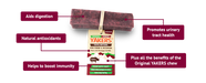 Yakers Cranberry Dog Chew | Natural chew for dogs