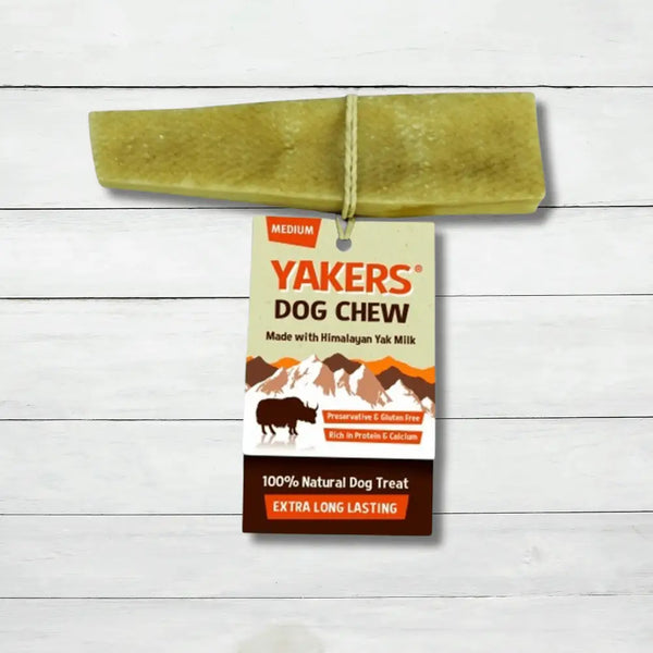 Yakers Dog Chew with Skimmed Yak and Cow Milk Natural Treat – The
