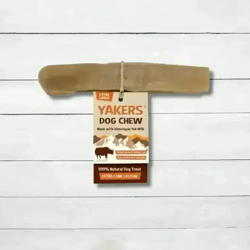 Yakers Dog Chew made from natural Himalayan yak milk, long-lasting and healthy treat