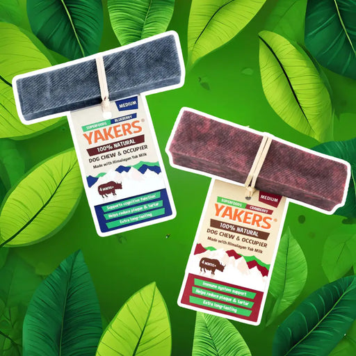 Yakers Natural Dog Chew Bundle | Natural Chews for Dogs