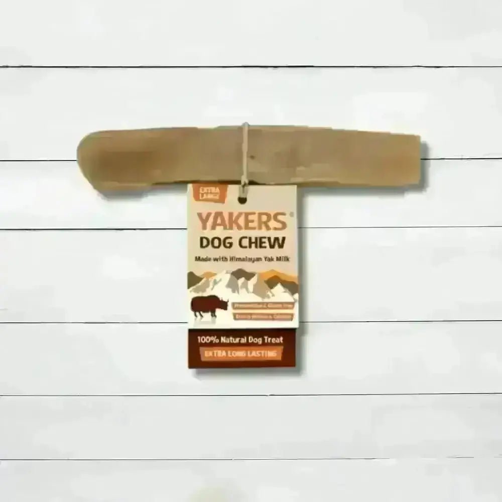 Yakers Original Dog Chew made from Himalayan yak milk in bulk buy boxes
