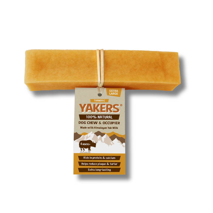 Yakers Turmeric Dog Chew | Natural chews for dogs