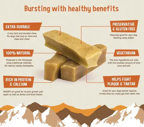 Yakers Dog Chews Info