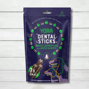 Yora Dog Dental Sticks Small 56g with insect protein, apple, mint for fresh breath