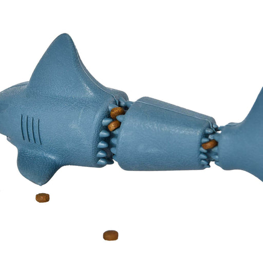 Recycled Rubber Shark Dog Treat Toy