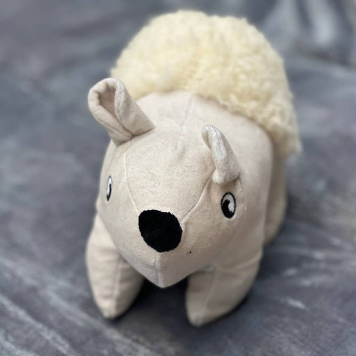 Eco Polar Bear Plush Dog Toy