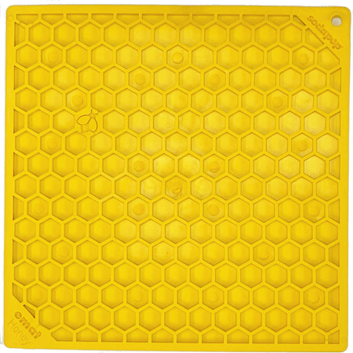 Best enrichment licking mat for dogs. Honeycomb design.