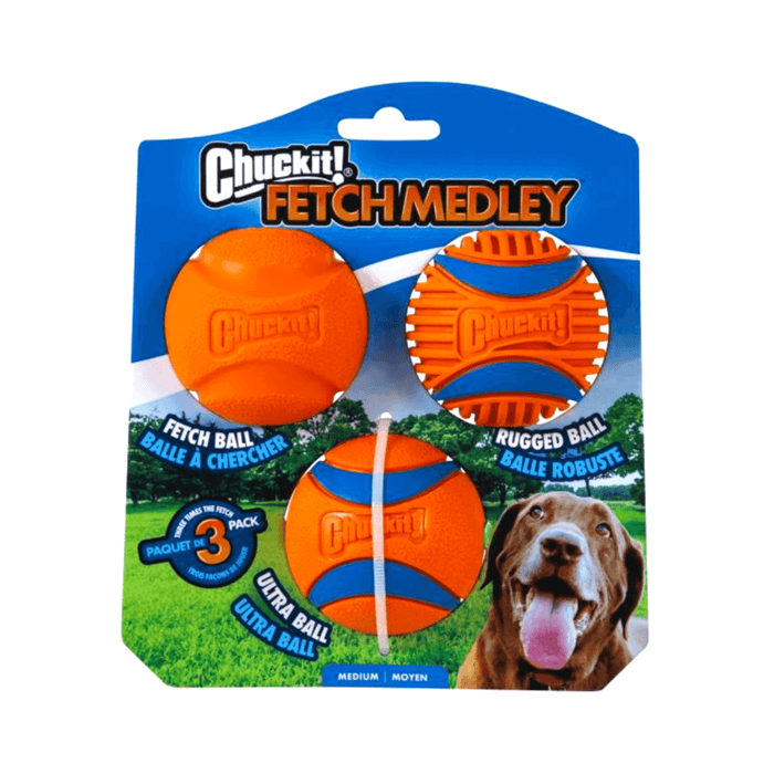 Chuckit! Fetch Medley 3 Dog Toys Chuckit!