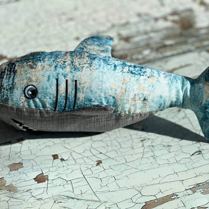 Eco Conscious Shark Dog Toy
