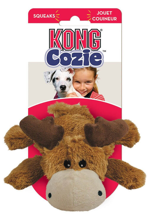 KONG Cozie Marvin Moose Dog Toys KONG