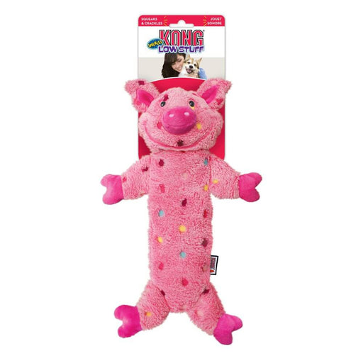 KONG Low Stuff Speckles Pig Dog Toys KONG