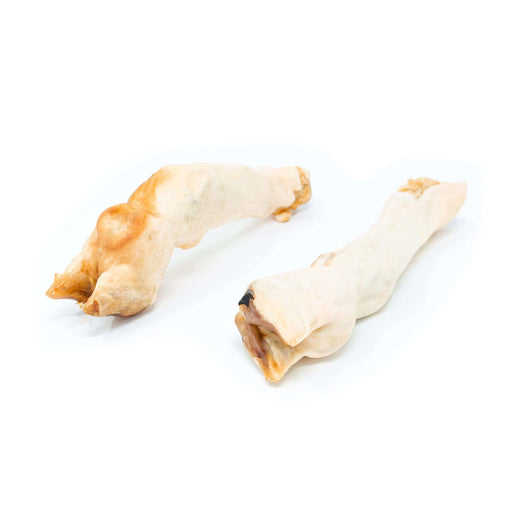 Lamb Trotters meat chew for dogs - A Natural Dog Chew Available At The Pets Larder Natural Pet Shop.