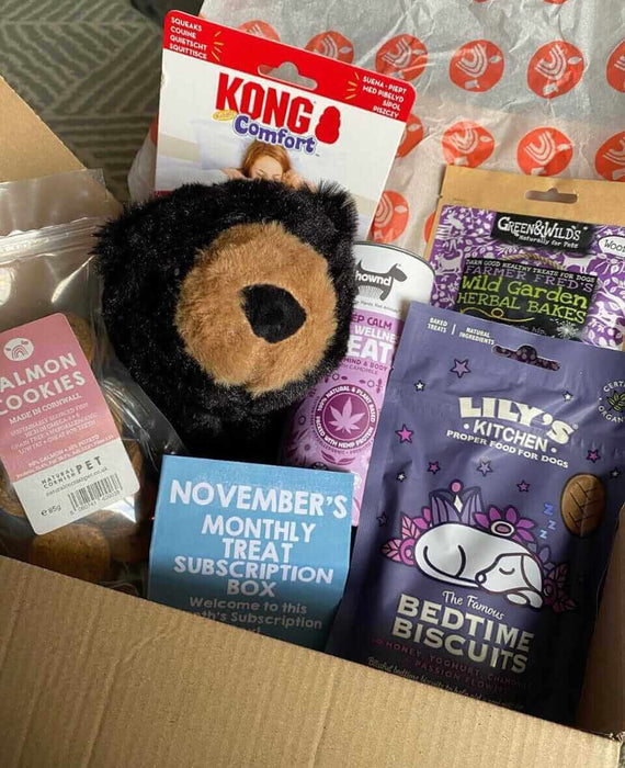 Natural Cornish Pet - Monthly Treat Subscription Box for Dogs Dog Treats Natural Cornish Pet