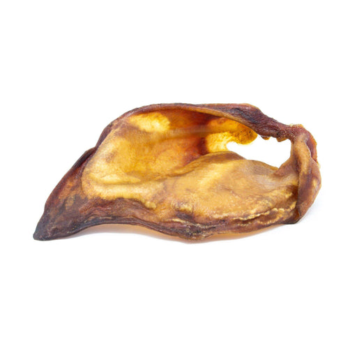 Natural pigs ear meat chew for dogs - A Natural Dog Chew Available At The Pets Larder Natural Pet Shop.